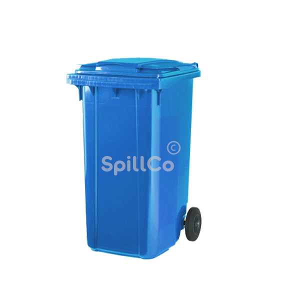 240 ltr garbage bin blue