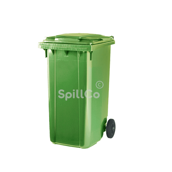240 ltr garbage bin green