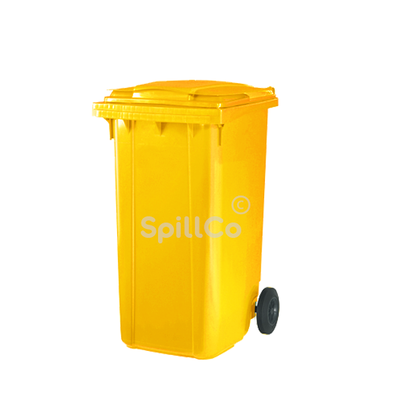 240 ltr garbage bin yellow
