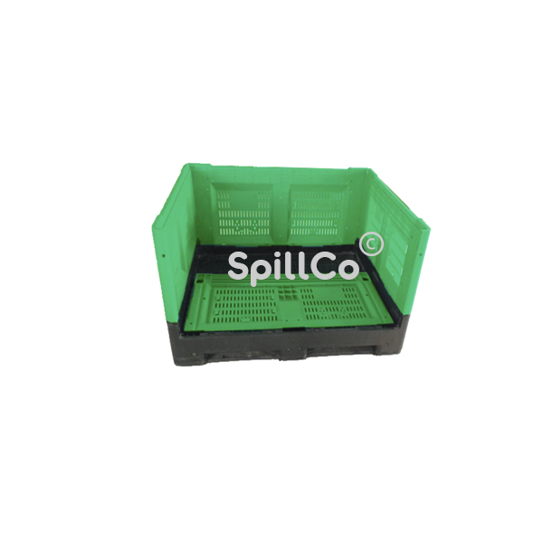 Foldable pallet box