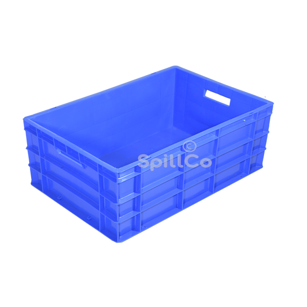 closed ccrates 600x400x225mm blue
