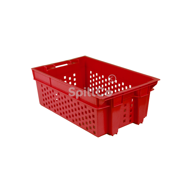 vegetable crates red